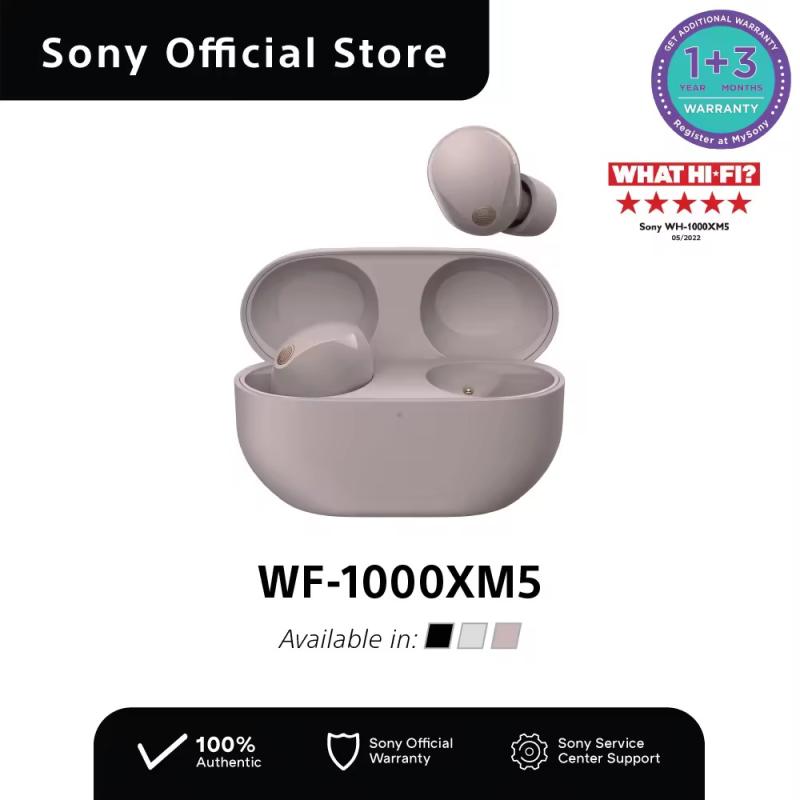 Sony Wireless Noise Canceling Bluetooth Earphones (Somky Pink)