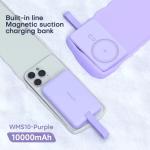 Romoss WMS10 Magnetic Wireless PowerBank (Purple)