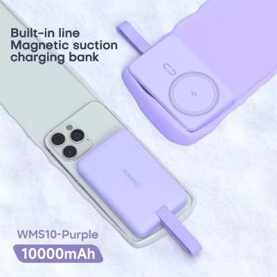 Romoss WMS10 Magnetic Wireless PowerBank (Purple)