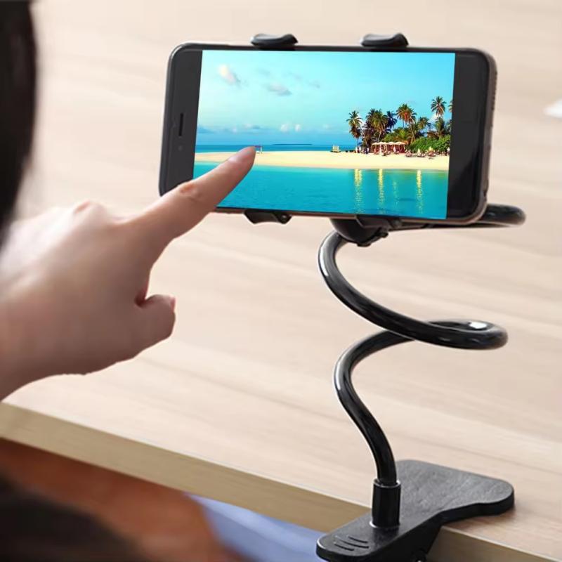 Gooseneck Phone Holder (Black)