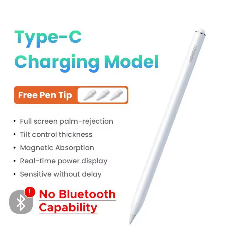 UGREEN Smart Capacitive Stylus Pen (White)
