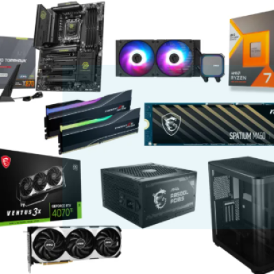 PC Desktop Computer Build MSI