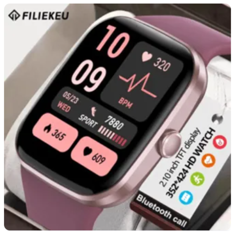 SmartWatch Men Women Sports Fitness Bracelet Waterproof